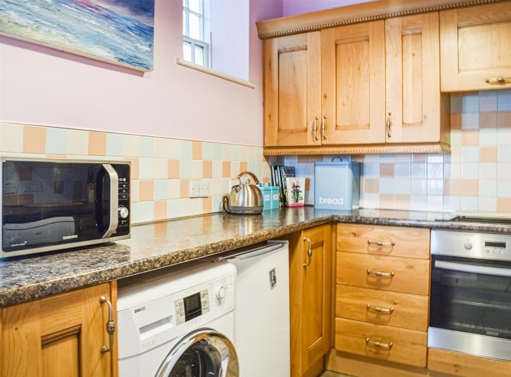 Kitchen at Seacrest Cottage in Staithes, North Yorkshire