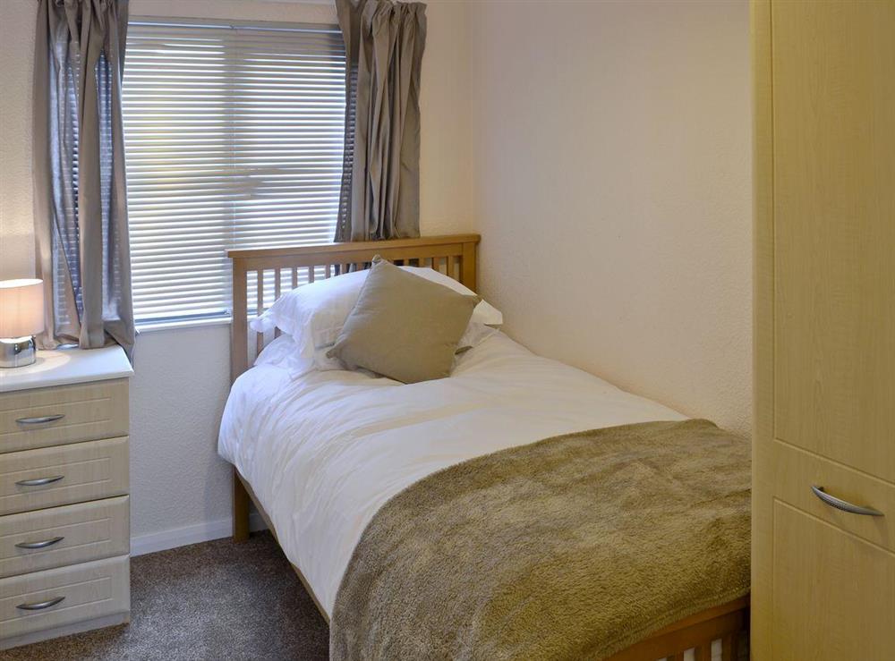 Calming single bedroom at Seacroft in East Runton, near Cromer, Norfolk