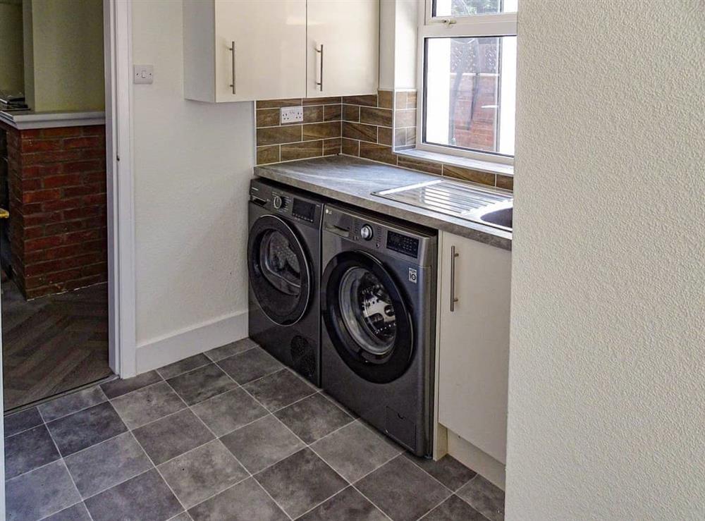 Utility room at Seacroft Lodge in Skegness, Lincolnshire