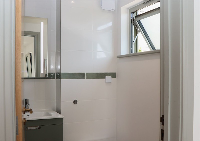 The bathroom at Seacroft, Wellswood near Torquay