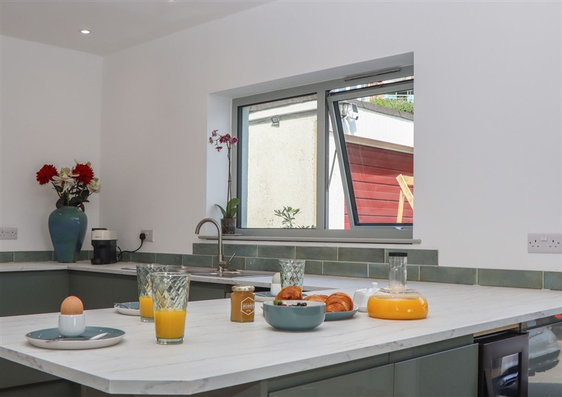 The kitchen at Seacroft, Wellswood near Torquay