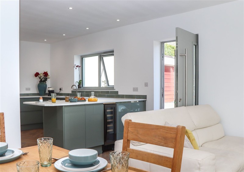 This is the kitchen at Seacroft, Wellswood near Torquay
