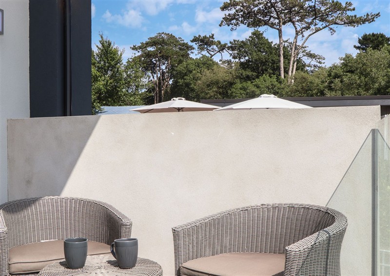 This is the patio at Seacroft, Wellswood near Torquay