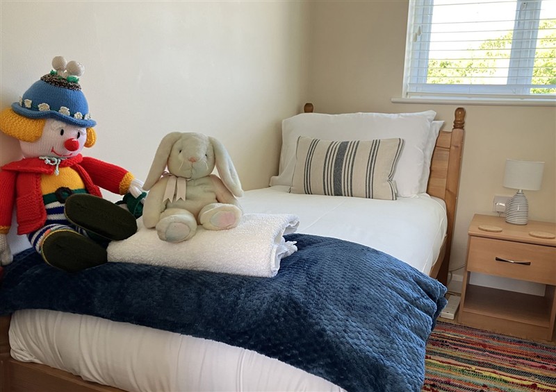 One of the bedrooms at Seadrift, Happisburgh