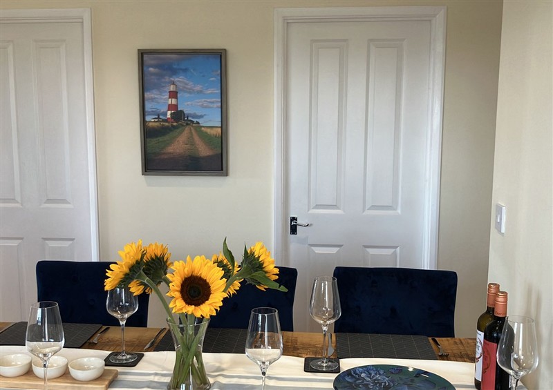 The dining area at Seadrift, Happisburgh