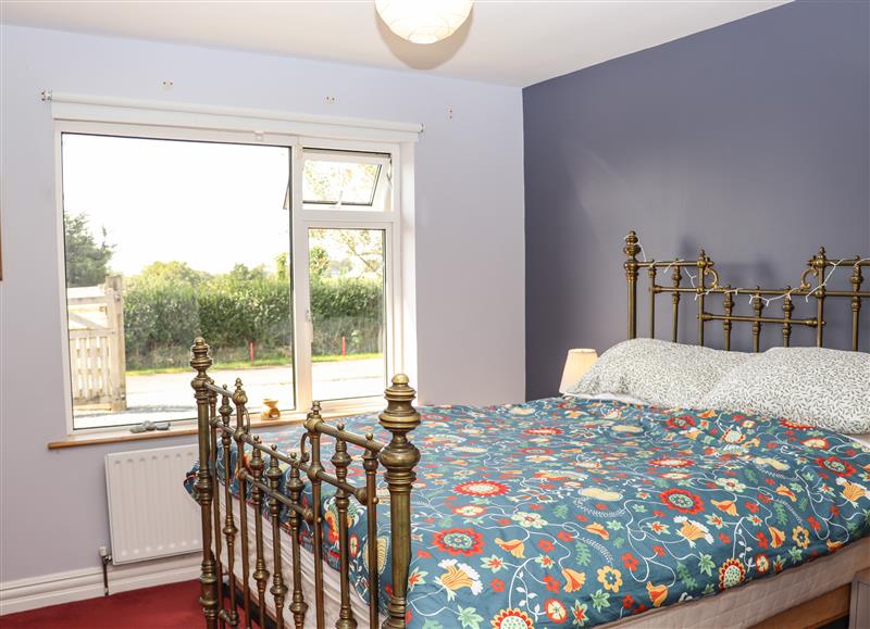 One of the bedrooms at Seafield, Ballymoney