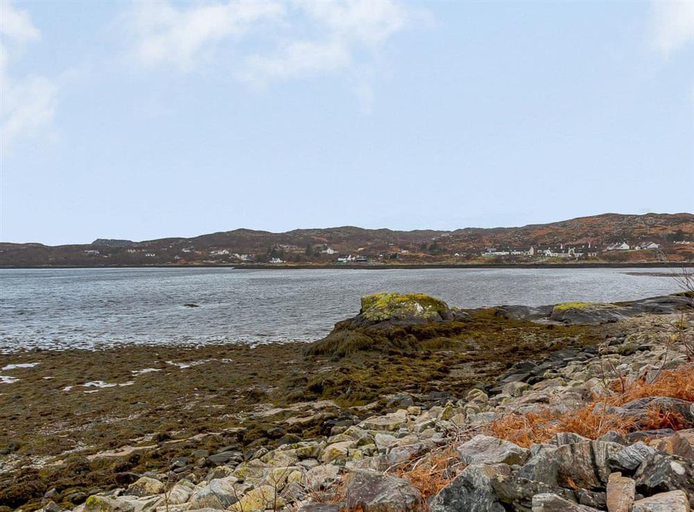 Surrounding area at Seafield House in Lochinver, Northern Highlands, Sutherland