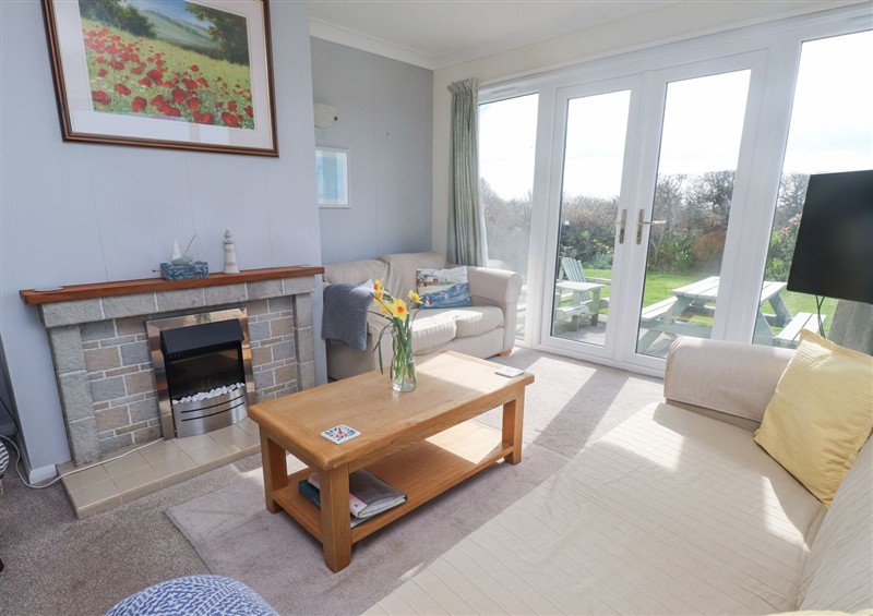 Enjoy the living room at Seafield, Rhydwyn near Cemaes Bay