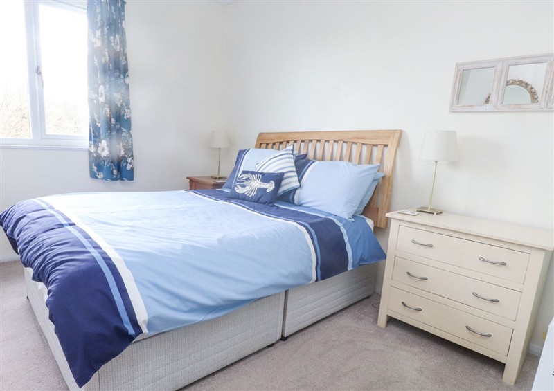 One of the bedrooms at Seafield, Rhydwyn near Cemaes Bay