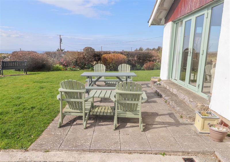 The garden in Seafield at Seafield, Rhydwyn near Cemaes Bay