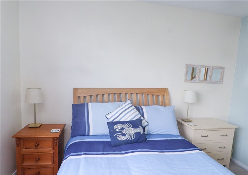 This is a bedroom at Seafield, Rhydwyn near Cemaes Bay