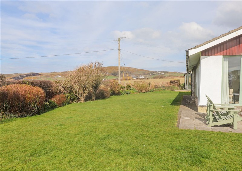 This is the garden (photo 2) at Seafield, Rhydwyn near Cemaes Bay