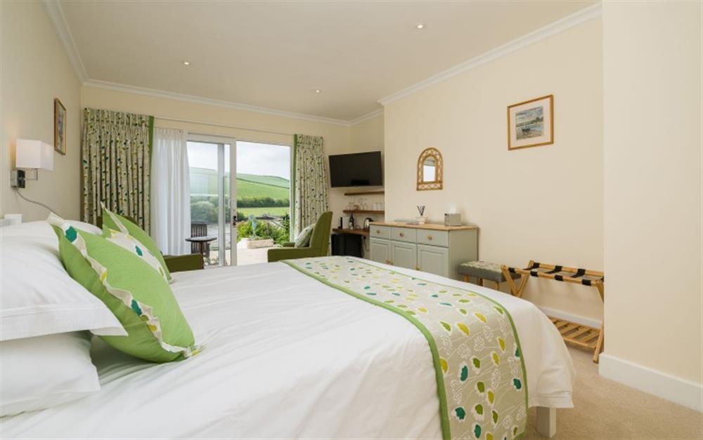 Another view of spacious bedroom 4 at Seaflowers in Frogmore