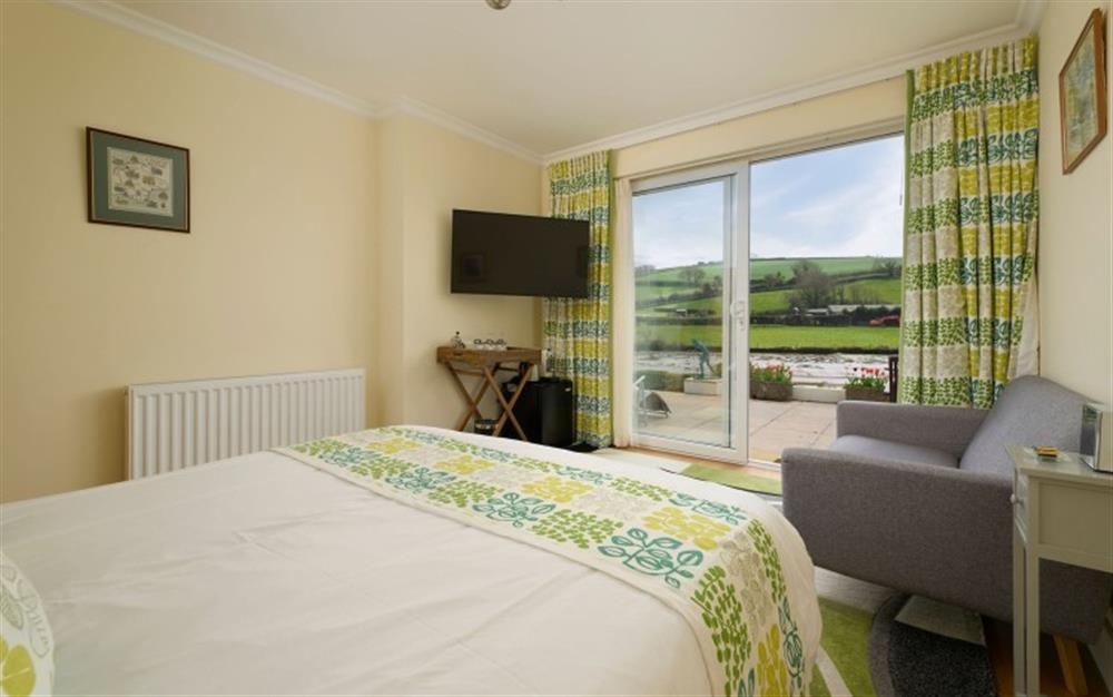Space to relax and enjoy the view from bedroom 5 at Seaflowers in Frogmore