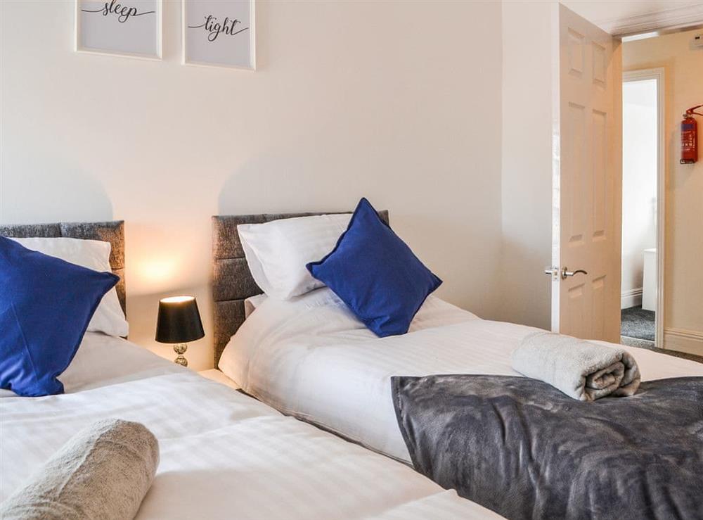 Twin bedroom at Seaforth House in Bridlington, North Humberside