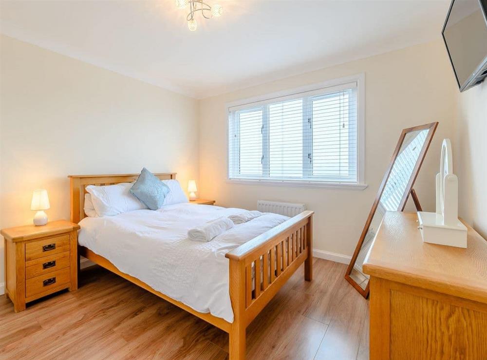 Double bedroom at Seaglass House in Beadnell, Northumberland