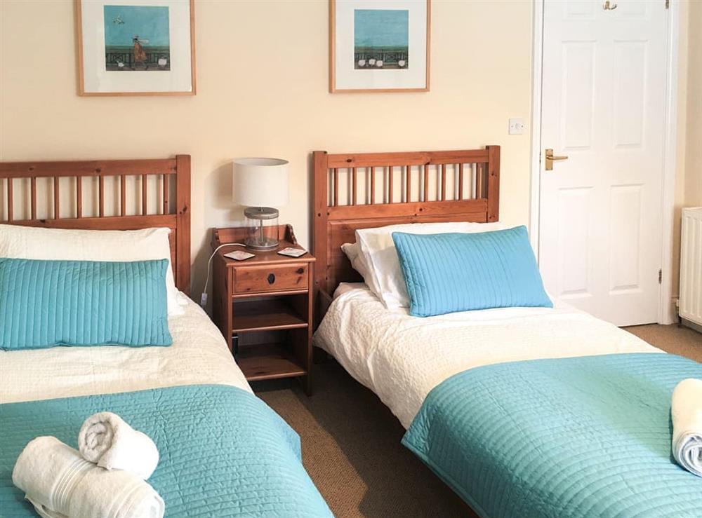 Twin bedroom at Seagrass in Ilfracombe, Devon