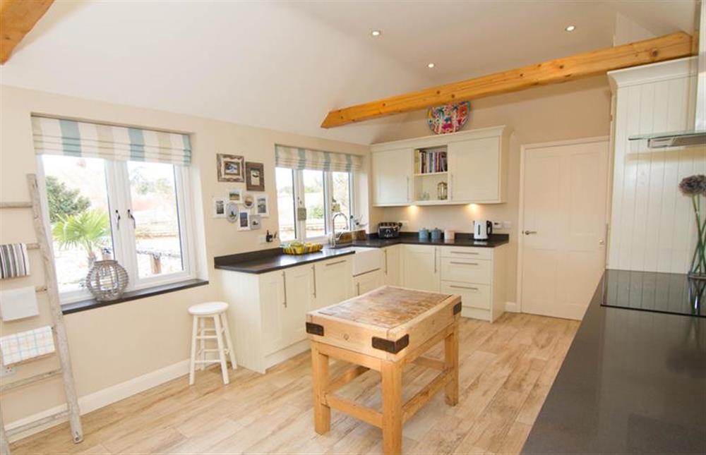 Ground floor: bright spacious Kitchen at Seagrass, Thornham near Hunstanton