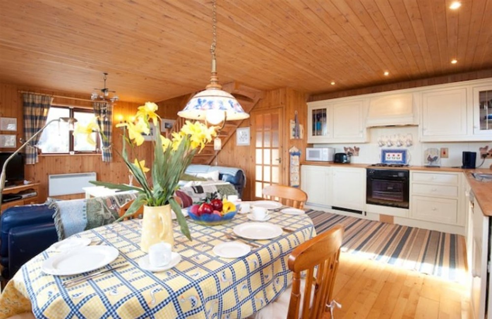 Dining Area (photo 2) at Seagreen Lodge in Portscatho, Cornwall