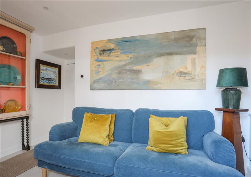 The living area at Seagull Cottage, Beaumaris