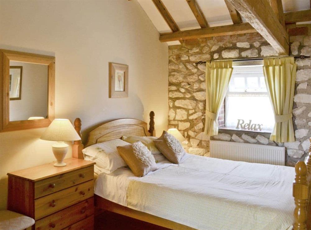 Double bedroom at Seagull Cottage in Flamborough, East Riding of Yorkshire