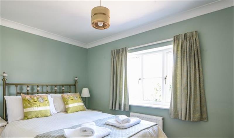 One of the bedrooms at Seagull Cottage, Lyme Regis