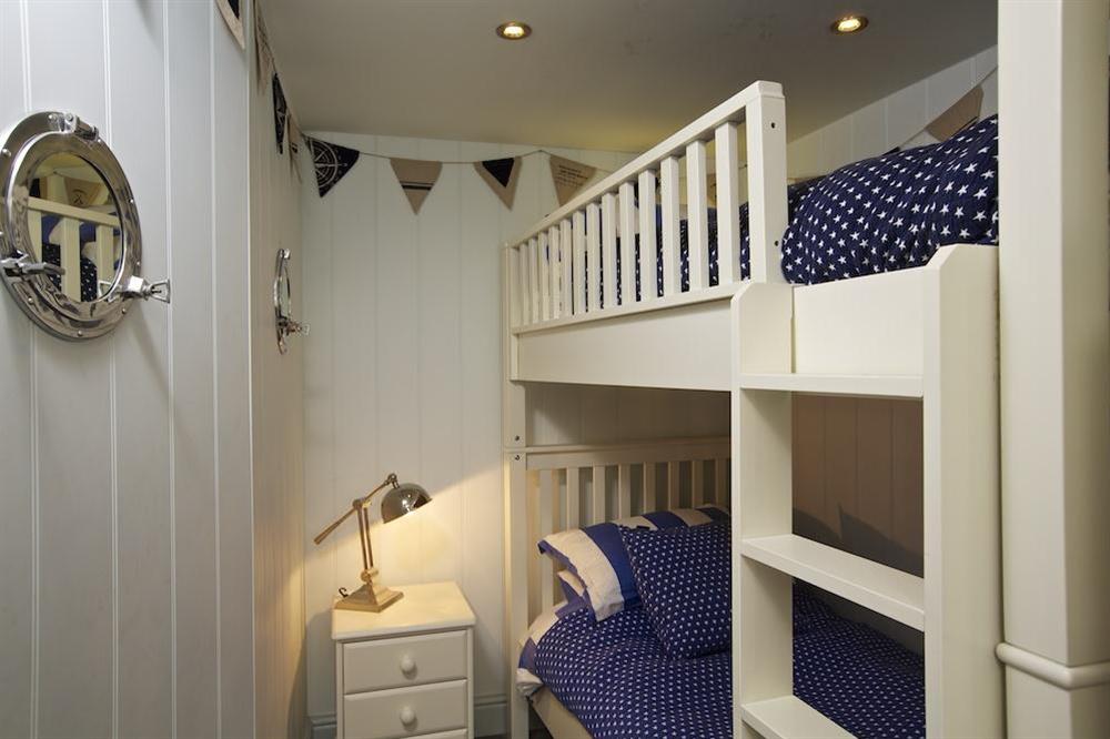 Bunk bedded room (top bunks not in use) (photo 2) at Seagull Cottage in , Salcombe