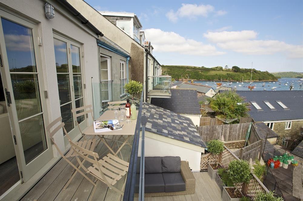 Views from the lounge decking at Seagull Cottage in , Salcombe