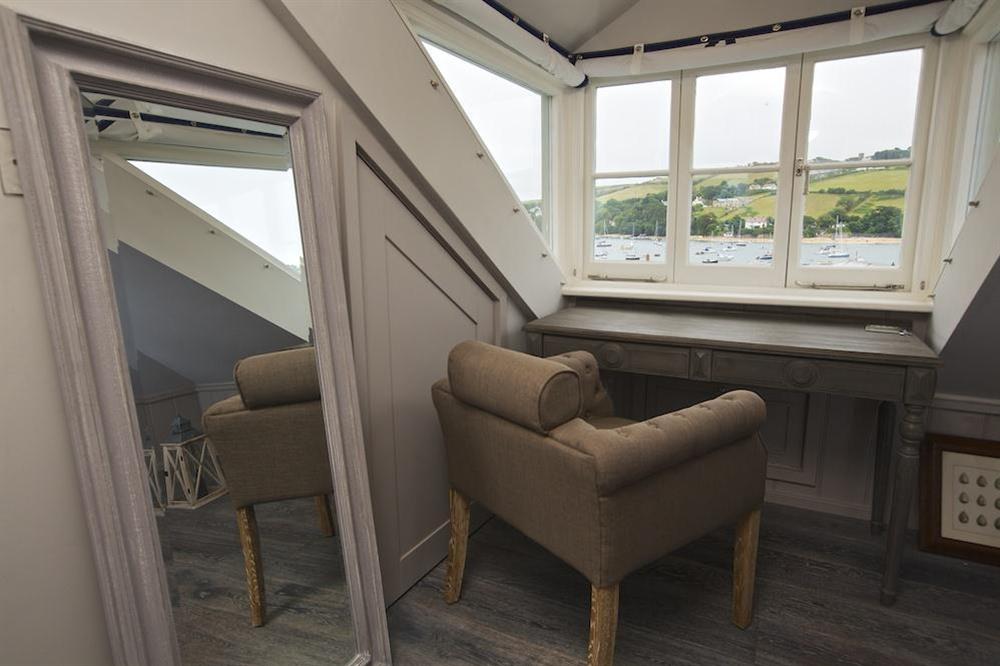 Views from the second floor bedroom at Seagull Cottage in , Salcombe