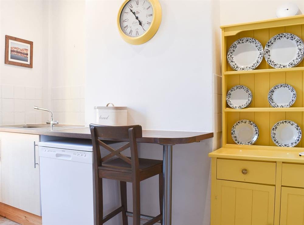 Kitchen at Seagull Cottage in Scarborough, North Yorkshire