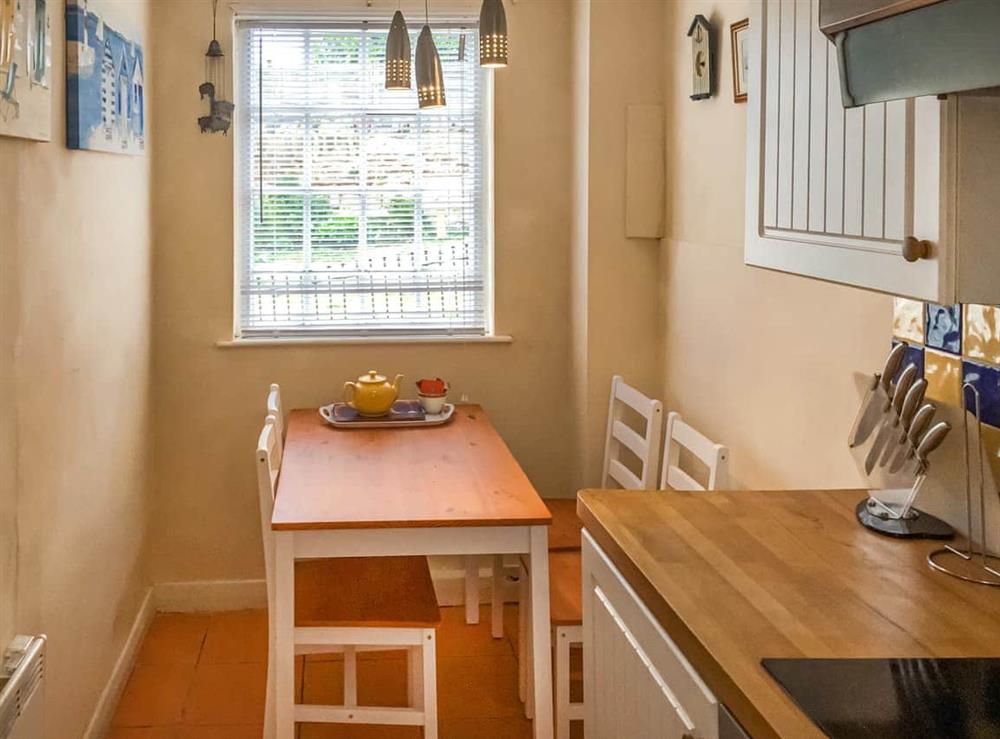 Dining room at Seagull Cottage in Whitby, North Yorkshire