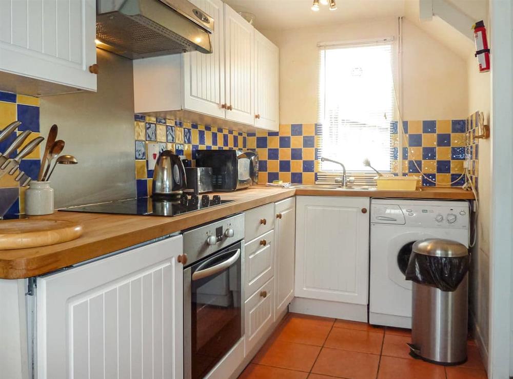 Kitchen at Seagull Cottage in Whitby, North Yorkshire