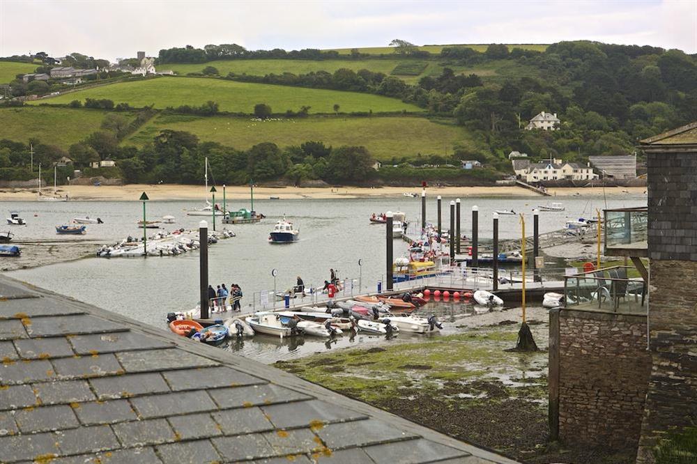 Delightful views over the estuary with towards Whitestrand and the beaches beyond at Seagulls (Salcombe) in Fore Street, Salcombe