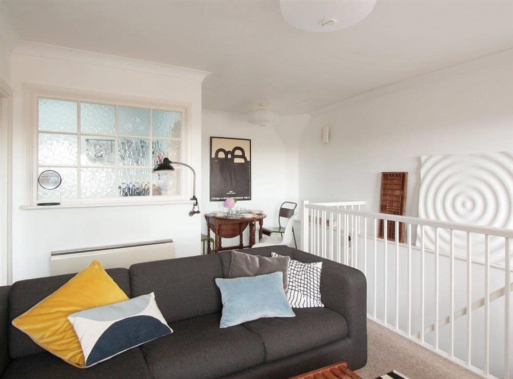 Spacious living room at Seagull’s Nest in Hastings, East Sussex