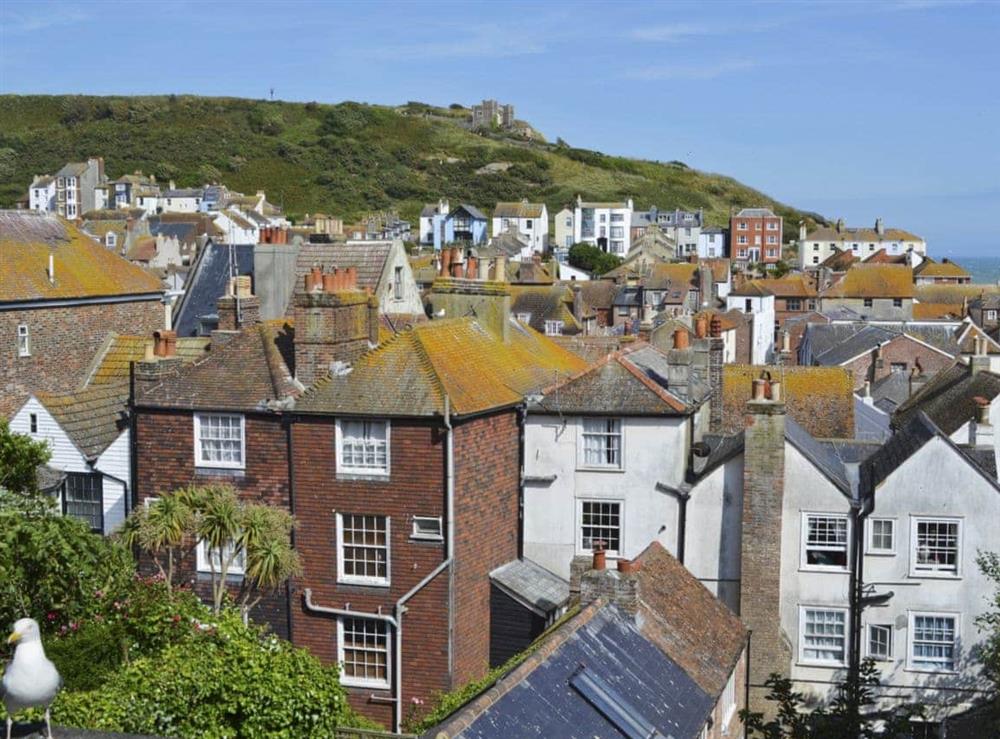 Wonderful views of West Hill at Seagull’s Nest in Hastings, East Sussex