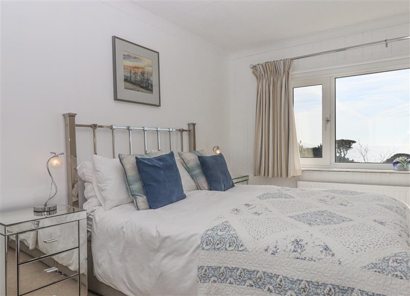 One of the bedrooms at Seahaze, Downderry
