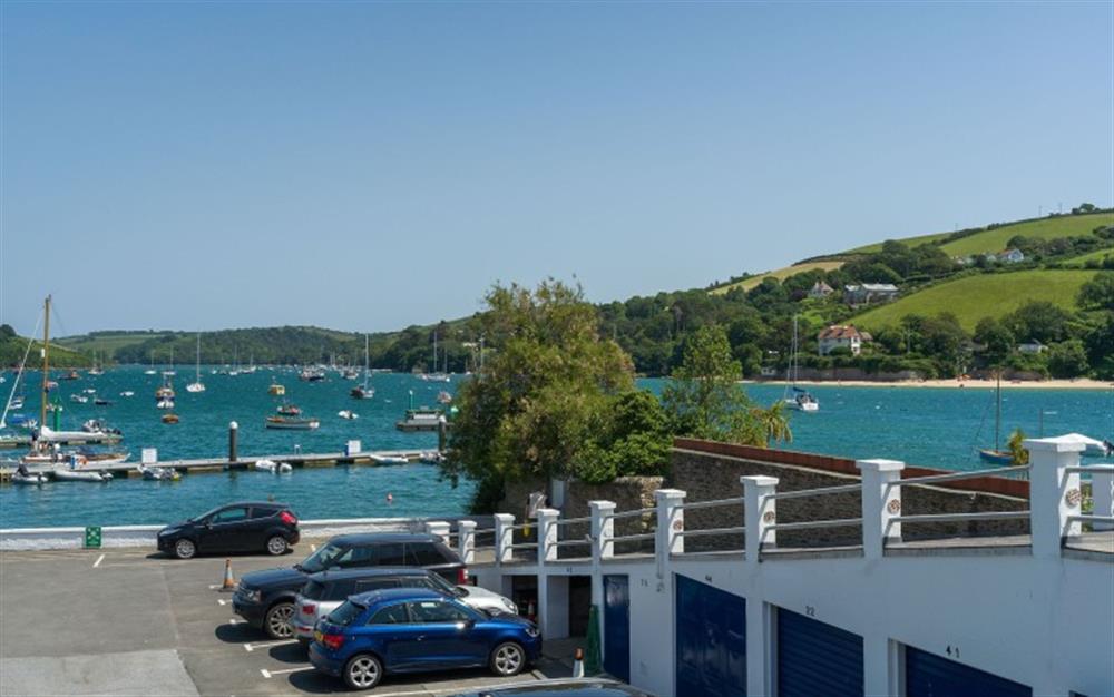 Views from the balcony at Seahorse Cottage (30 Fore Street) in Salcombe