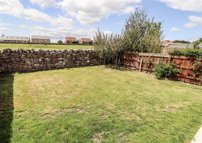 Enjoy the garden at Seahorse Cottage, Beadnell