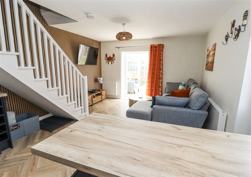 The living room at Seahorse Cottage, Beadnell