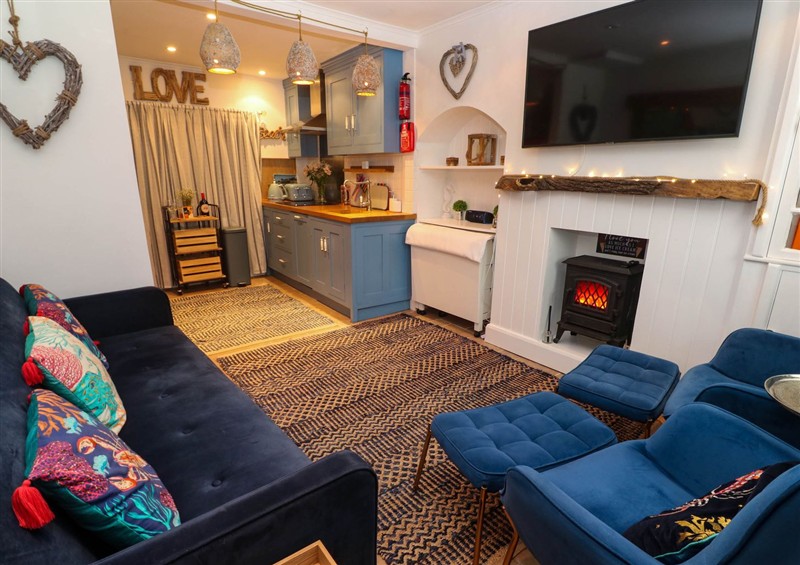Enjoy the living room at Seahorse Cottage, St Ives