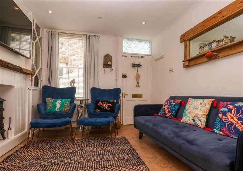 Inside Seahorse Cottage at Seahorse Cottage, St Ives