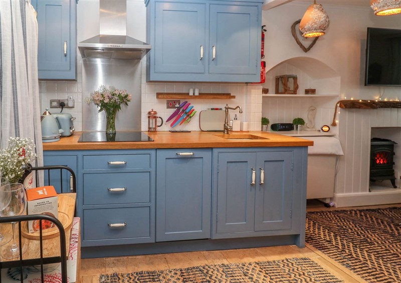 Kitchen at Seahorse Cottage, St Ives