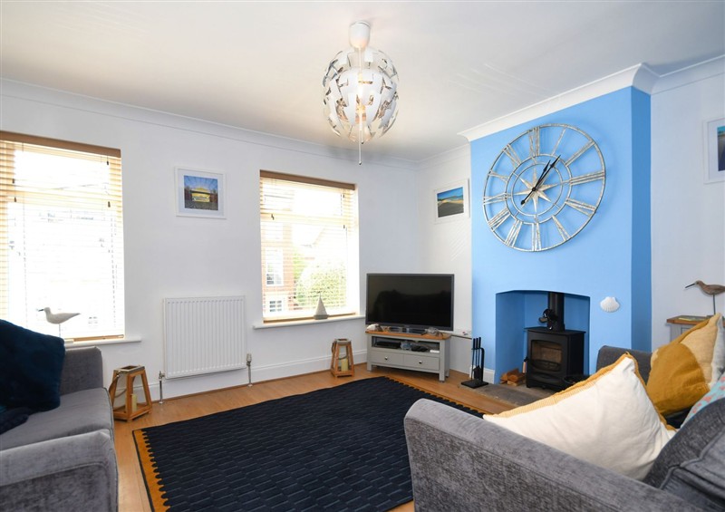 This is the living room at Seahorse, Filey