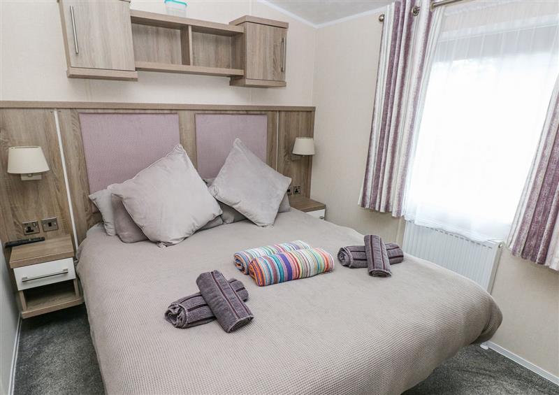 One of the bedrooms at Seahorse Retreat, Little Haven near Broad Haven