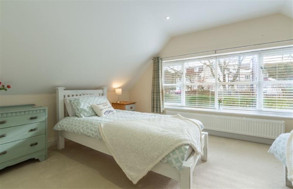 First floor: Bedroom two at Seahorse Stables, Overstrand near Cromer