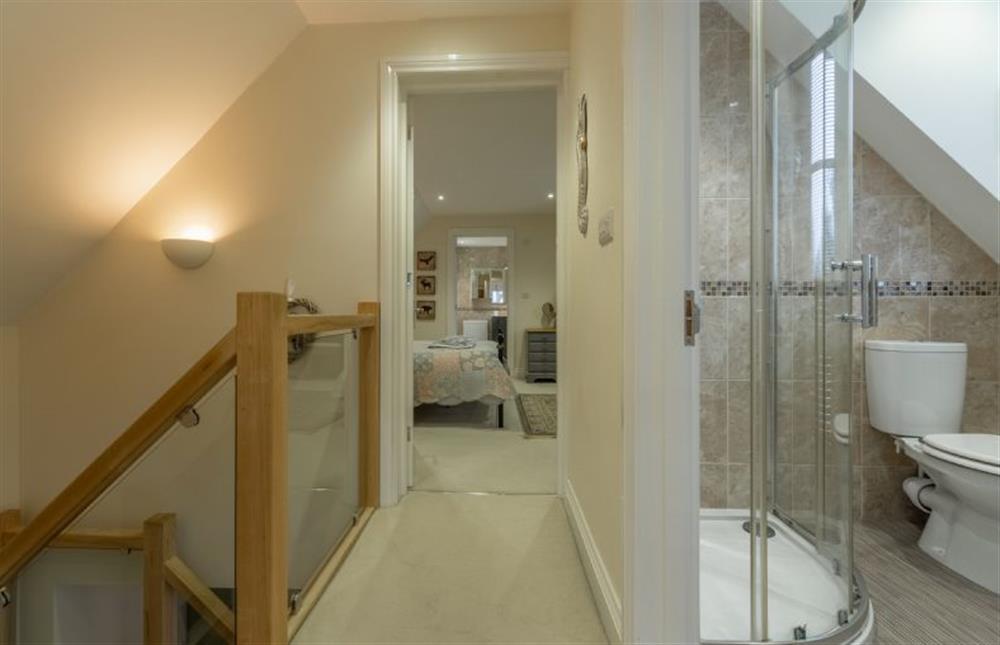 First floor: From the landing to the bathroom at Seahorse Stables, Overstrand near Cromer