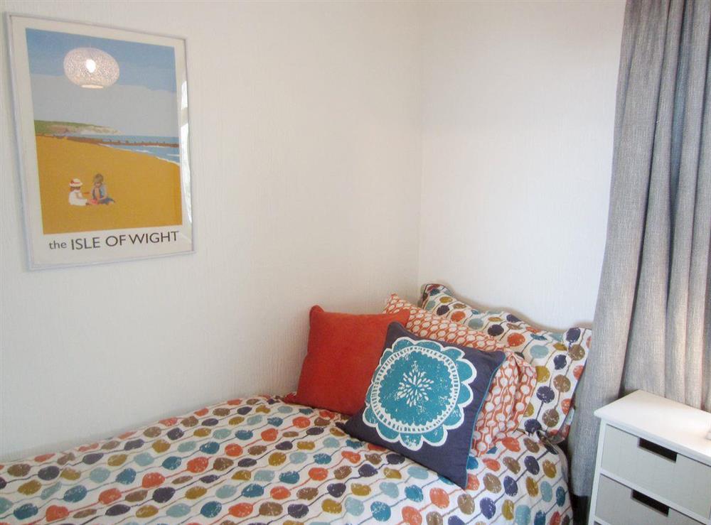 Twin bedroom at Seahorses in Bonchurch, near Ventnor, Isle of Wight, England