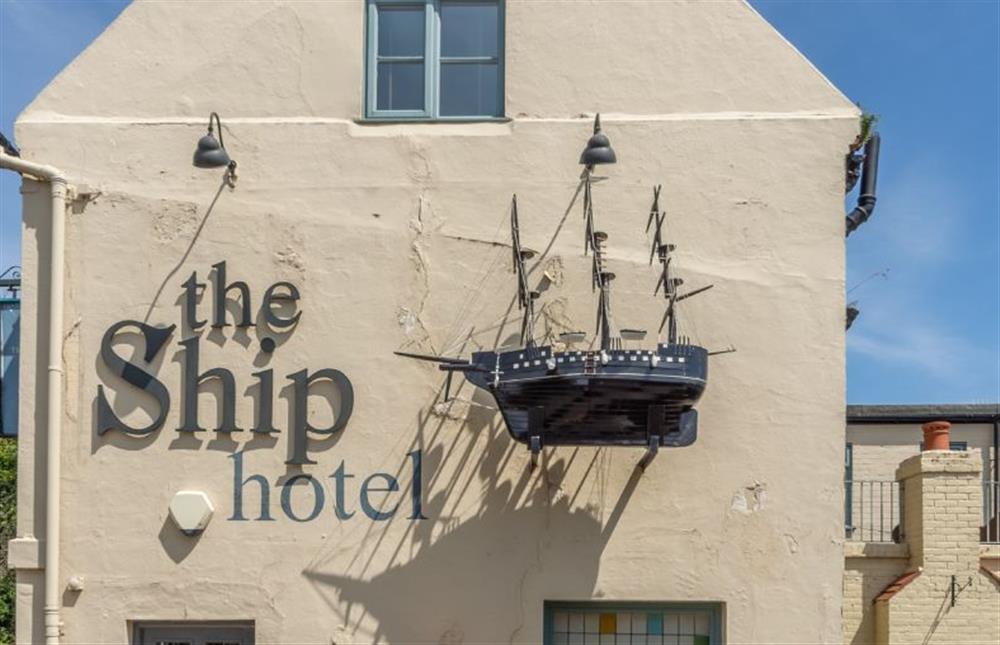 The Ship Hotel - a popular Brancaster pub and bistro at Seahorses, Brancaster near Kings Lynn
