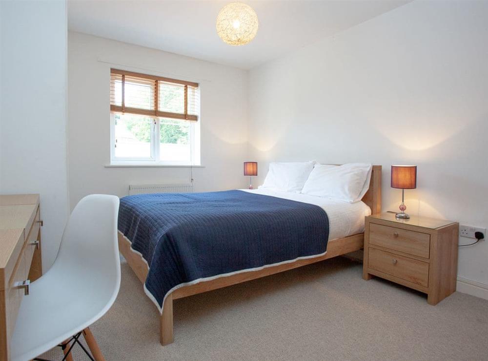 Double bedroom at Seahorses in Duporth, Cornwall