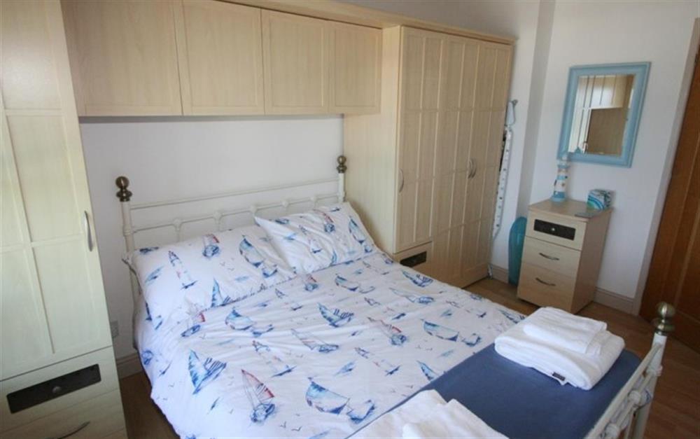 Double bedroom at Seahorses in Mawgan Porth